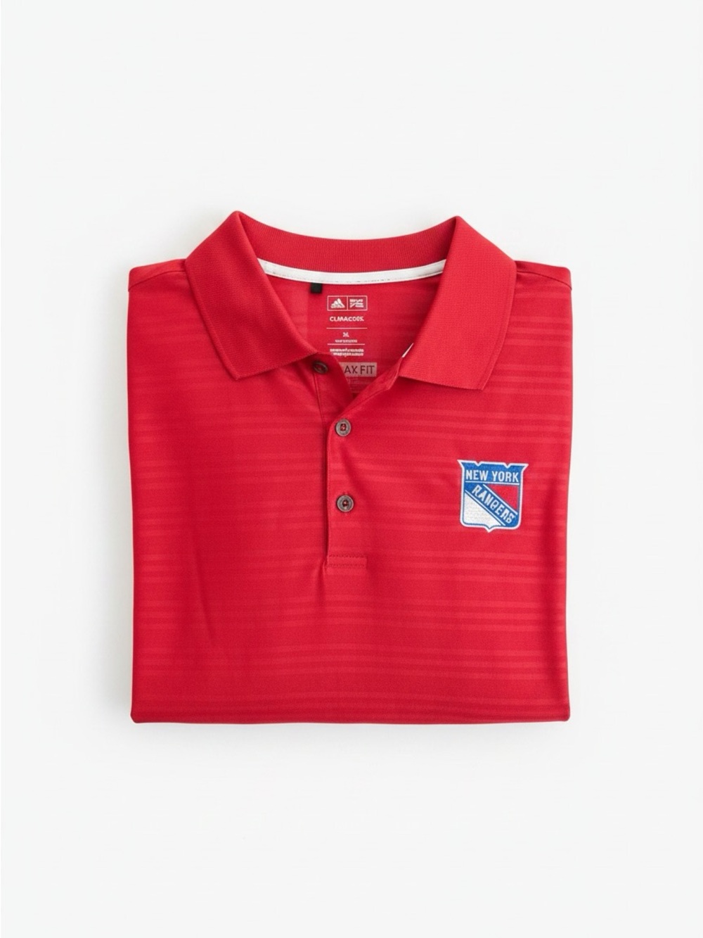New York Rangers Adidas Climacool Polo Men's X-Large Red